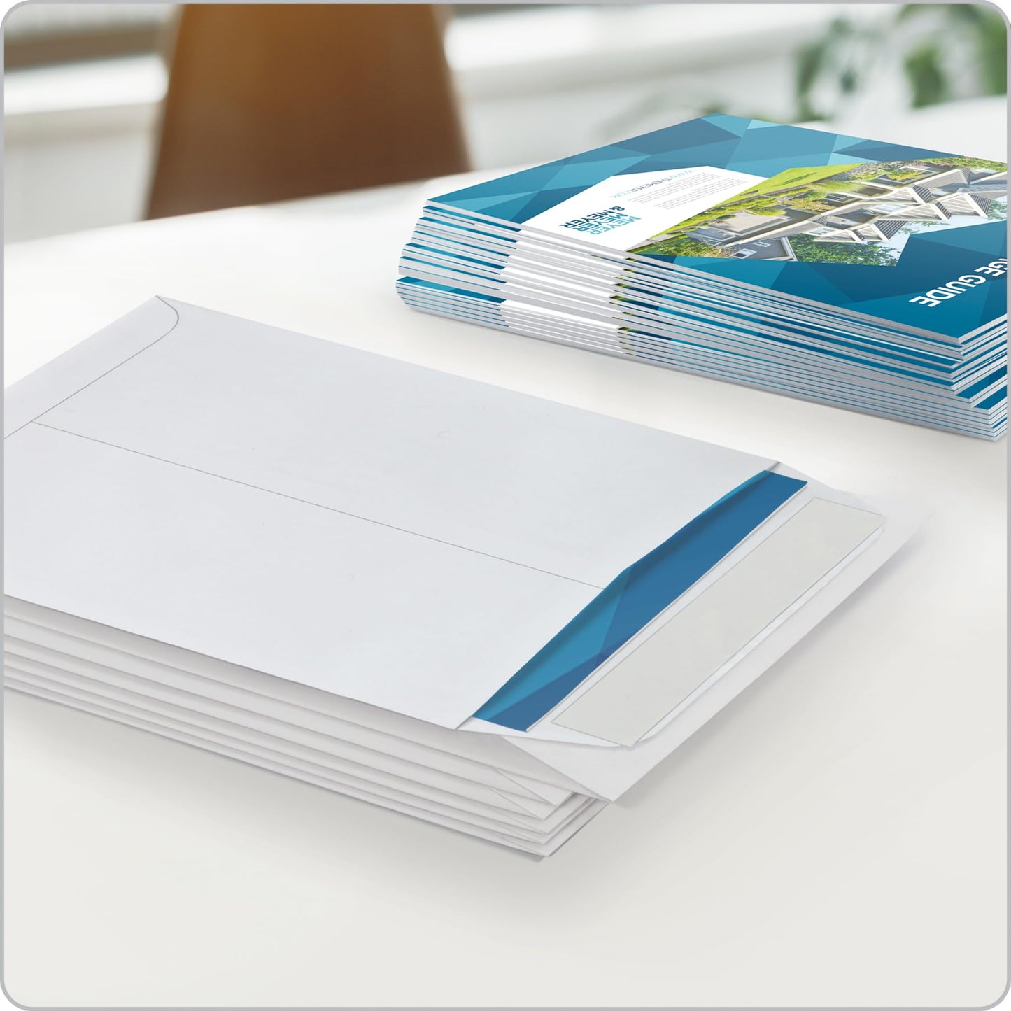 Columbian Catalog Envelopes, 6 x 9, Release & Seal Self-Sealing Closure, 28 lb White Wove, 100 per Box (COLO652)