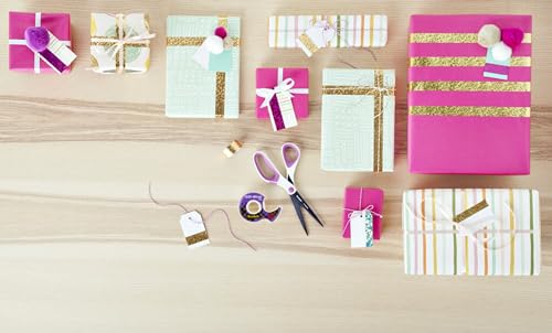 Scotch Gift-Wrap Tape, 2 Rolls, The Go-to Tape for Holiday Gift Wrapping, 3/4 x 600 Inches, Dispensered (15DM-2)